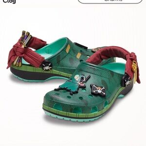 NIB EXCLUSIVE ONE PIECE ZORO CROCS